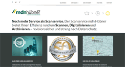 Desktop Screenshot of mdn.de
